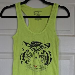 No Boundaries Neon Yellow Tank Top
